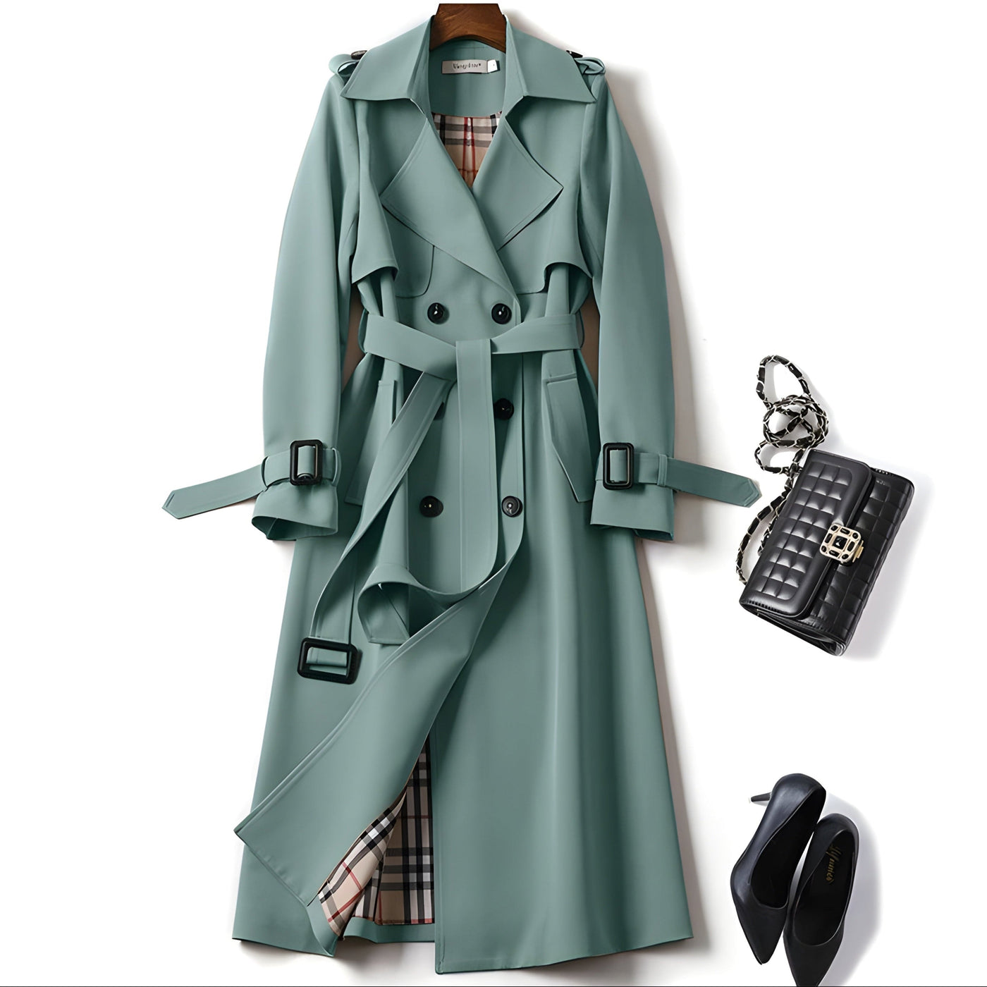 Xanthippe™ | Elegant Trench Coat with Timeless Style